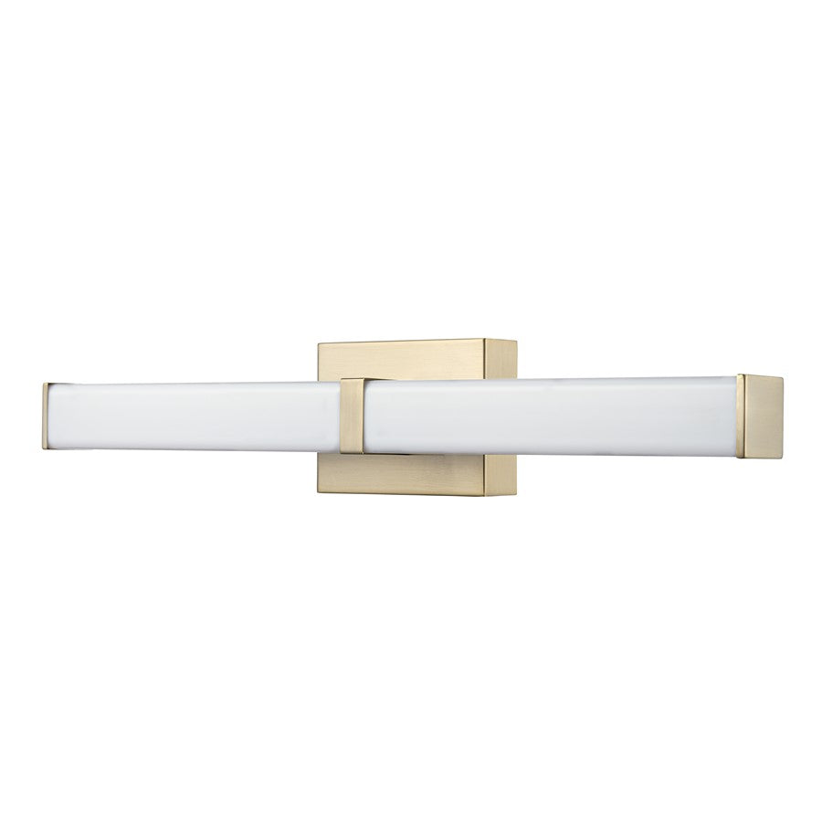 Millennium Lighting Tron 24" Bathroom Vanity LED Bath Bar, Gold/White - 60021-MG