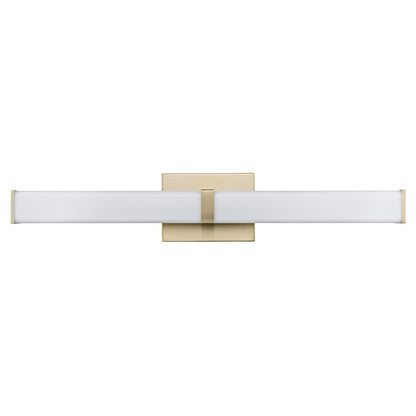 Millennium Lighting Tron 24" Bathroom Vanity LED Bath Bar, Gold/White