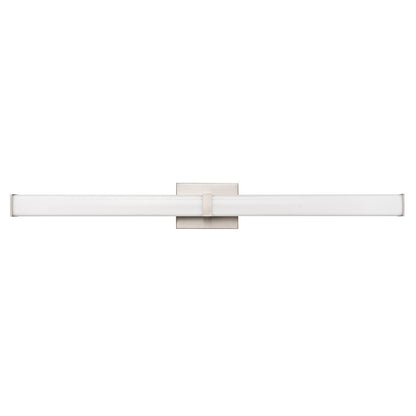 Millennium Lighting Tron 36" LED Vanity, Brushed Nickel/White - 60031-BN