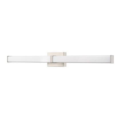 Millennium Lighting Tron 36" LED Vanity, Brushed Nickel/White