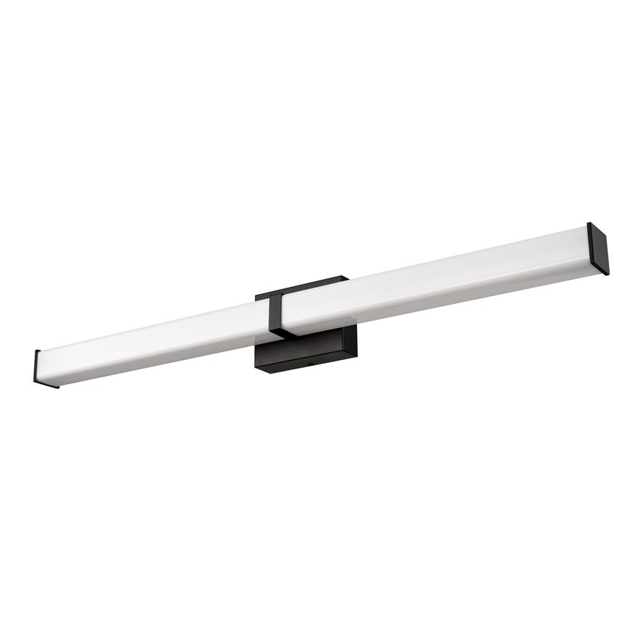 Millennium Lighting Tron 36" LED Vanity, Black/White
