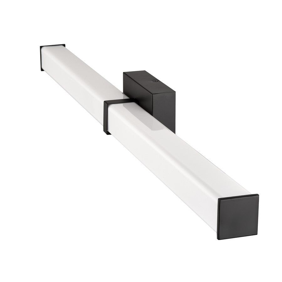 Millennium Lighting Tron 36" LED Vanity, Black/White