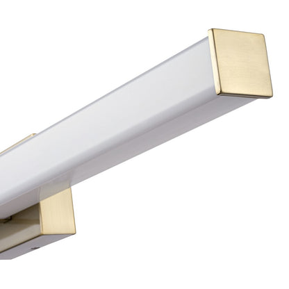 Millennium Lighting Tron 36" Bathroom Vanity LED Bath Bar, Gold/White