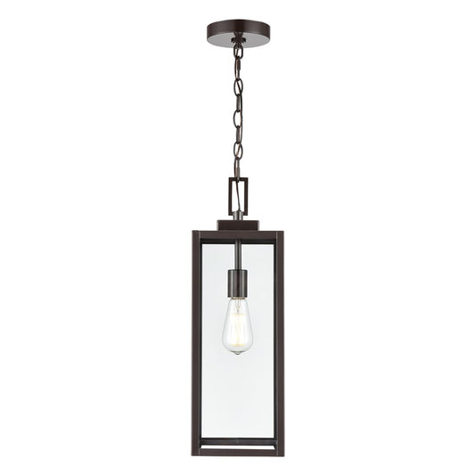 929 Lighting Atless 1Lt Outdoor Pendant, Bronze/Clear - 60191-PBZ