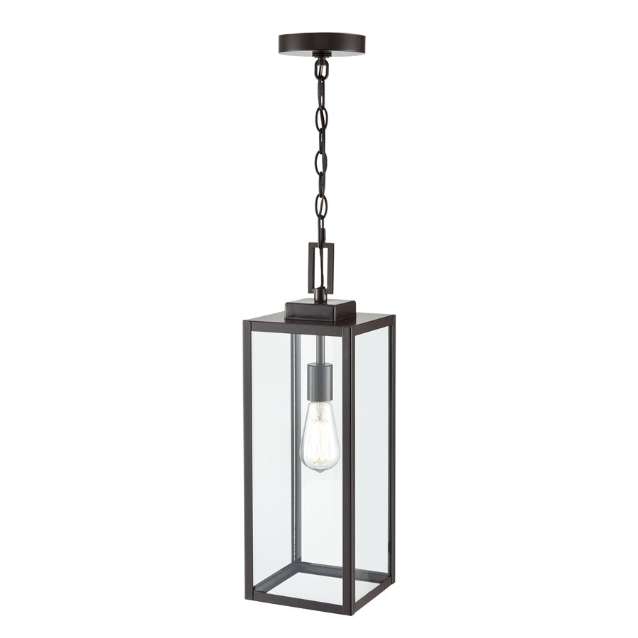 929 Lighting Atless 1Lt Outdoor Pendant, Bronze/Clear