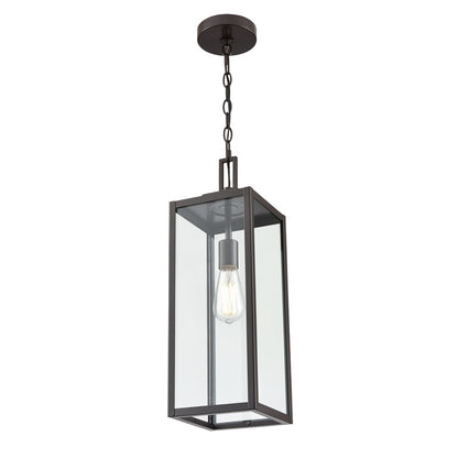 929 Lighting Atless 1Lt Outdoor Pendant, Bronze/Clear