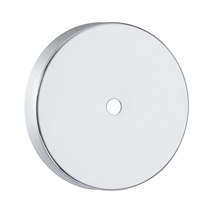 Millennium Knightsdale 1Lt Semi Flush Mount, Chrome/Clear