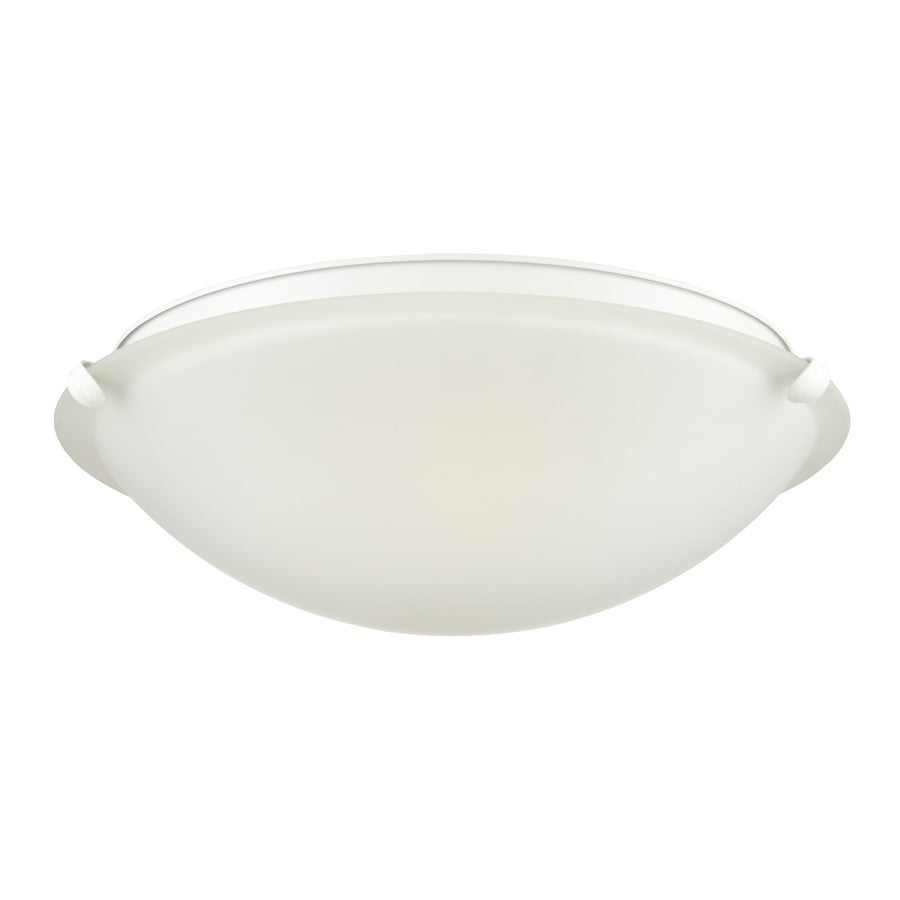 Millennium Lighting Sulona 2Lt 16" Flushmount, White/Frosted