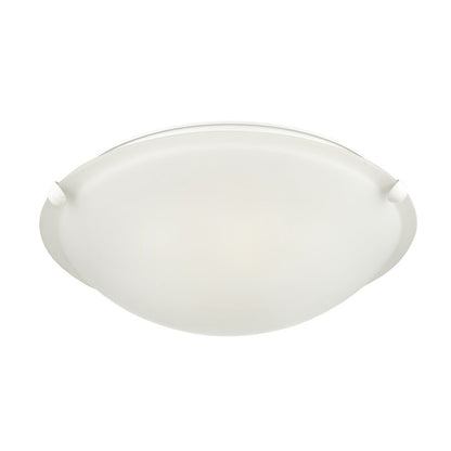 Millennium Lighting Sulona 2Lt 16" Flushmount, White/Frosted