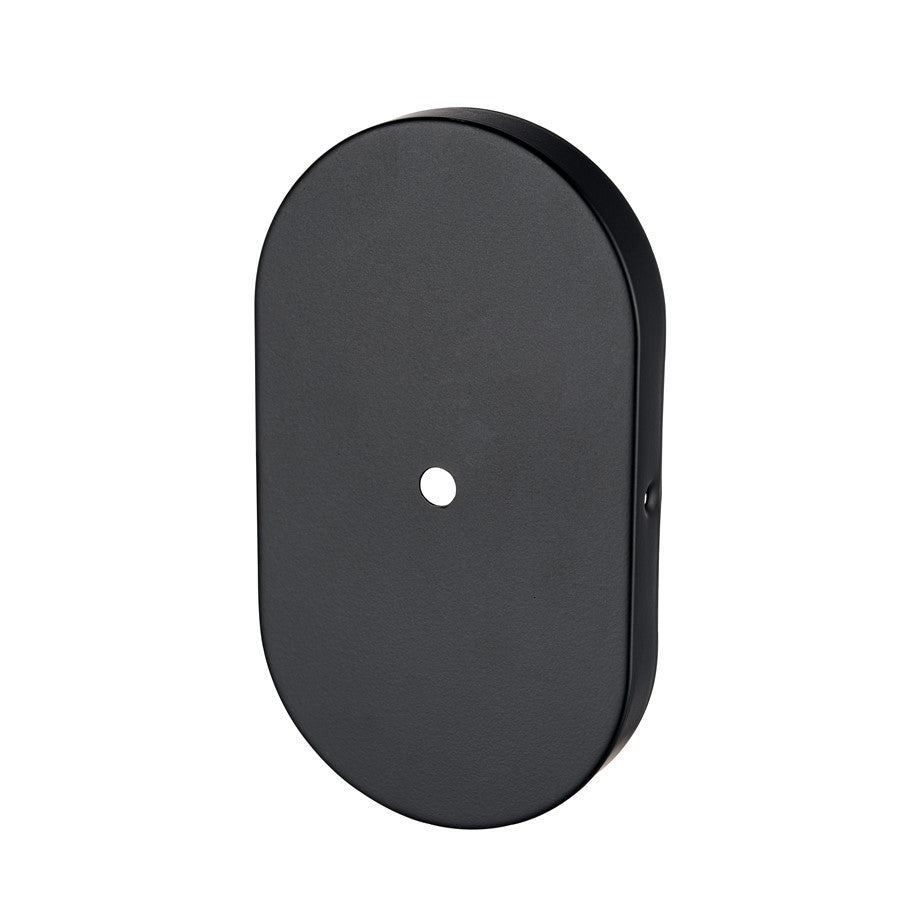 Millennium Knightsdale 9.25" High 1Lt Wall Sconce, Black/Clear