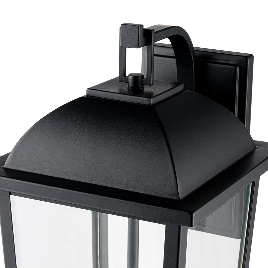 Millennium Houston 20.5" High 2Lt Outdoor Wall Lantern Black/Clear