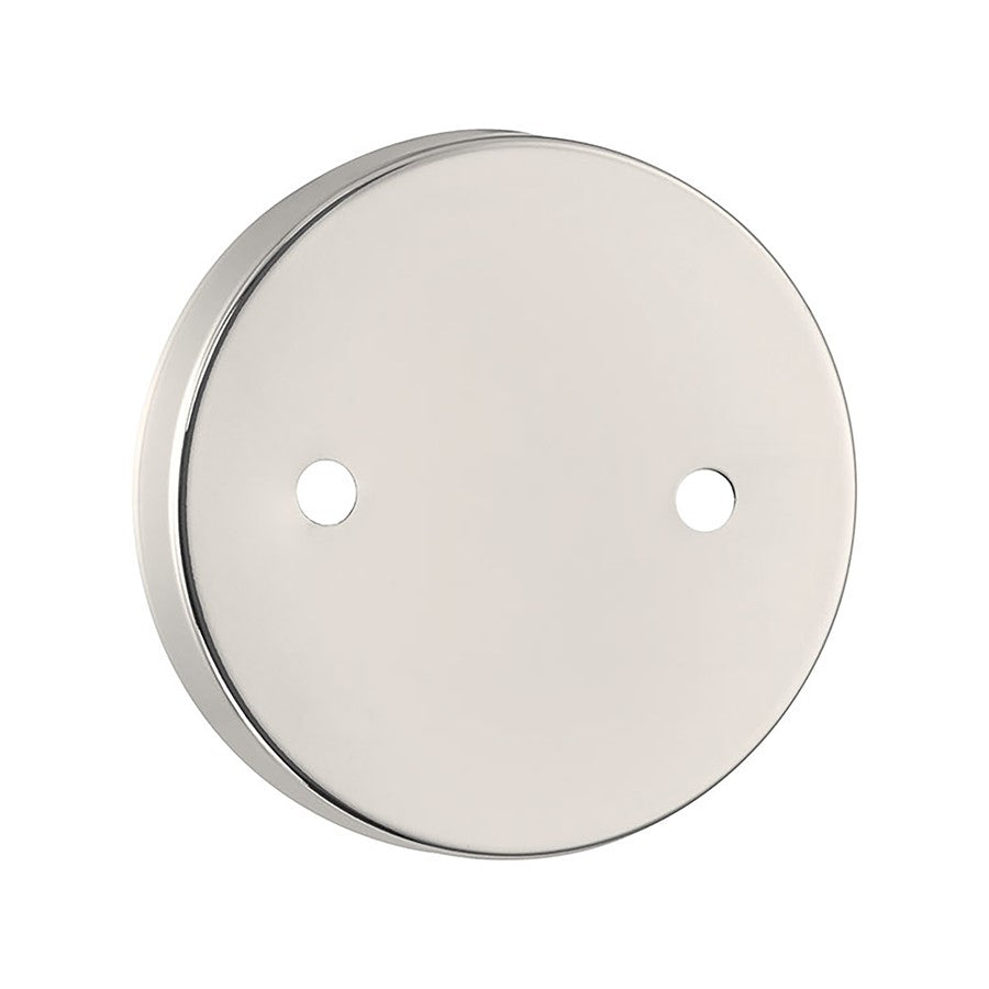 Millennium Cylora 2Lt Bathroom VanityLt Bar, Nickel/Clear Striated