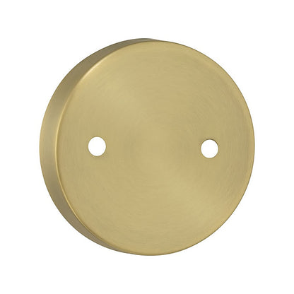 Millennium Cylora 2Lt Bathroom VanityLt Bar, Brass/Clear Striated