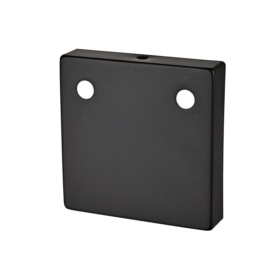 Millennium Lighting Strayhan 22" 3Lt Vanity, Matte Black/Clear