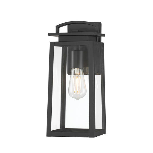 Millennium Lighting Kendrix 1Lt Outdoor Wall Sconce, Coated Black - 66001-PBK