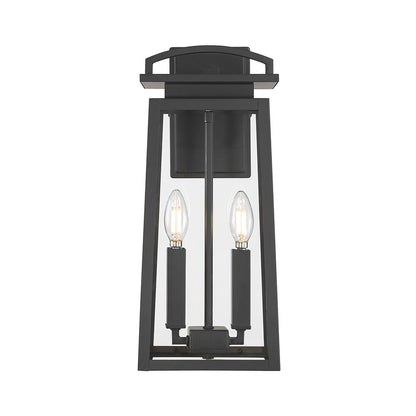 Millennium Lighting Kendrix 2Lt Outdoor Wall Sconce, Coated Black
