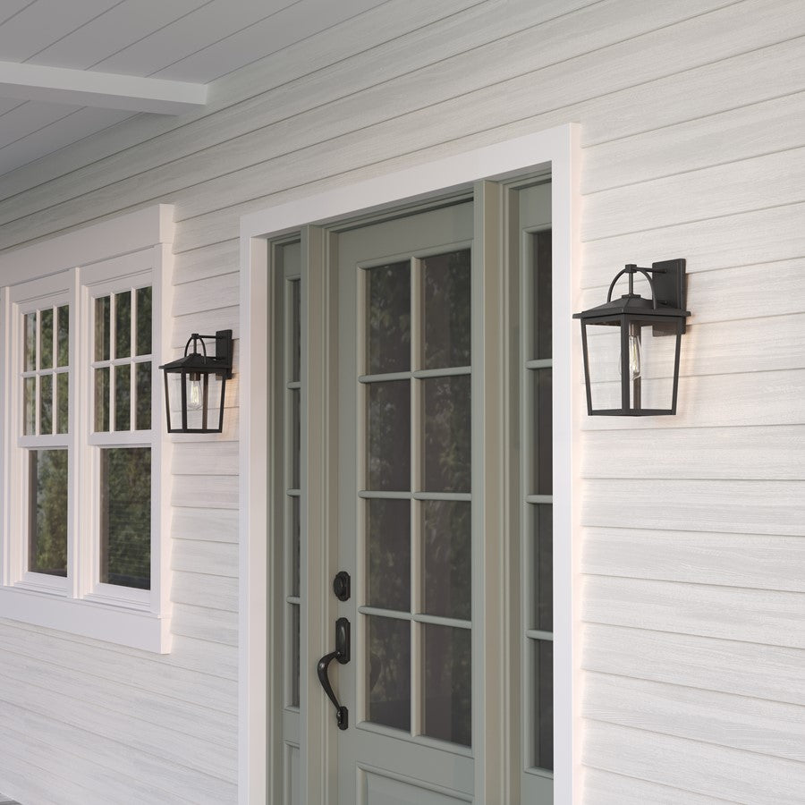 Millennium Lighting Strathden 1Lt Outdoor Wall Sconce, Coated Black