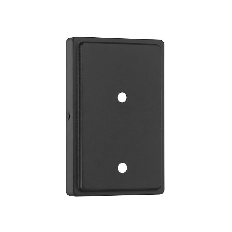 Millennium Lighting Strathden 1Lt Outdoor Wall Sconce, Coated Black