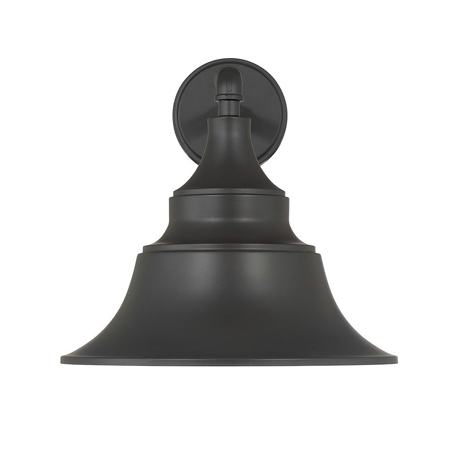 Millennium Lighting Varnel 1Lt Outdoor Wall Sconce, Coated Black