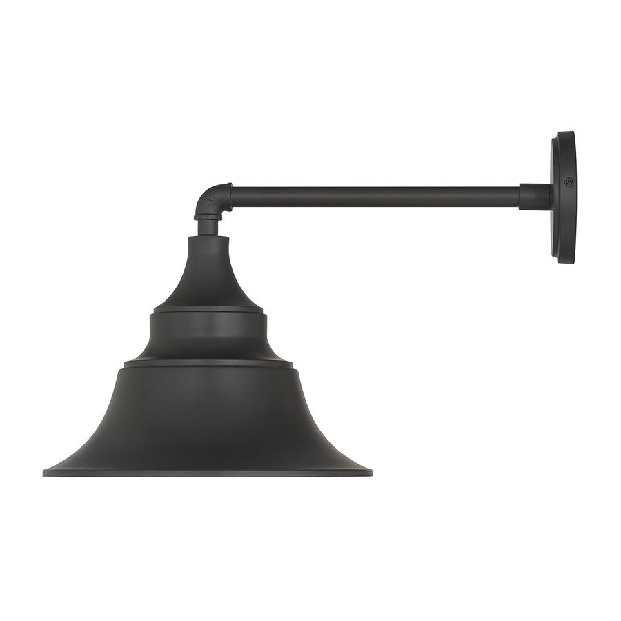 Millennium Lighting Varnel 1Lt Outdoor Wall Sconce, Coated Black