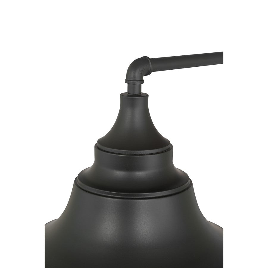 Millennium Lighting Varnel 1Lt Outdoor Wall Sconce, Coated Black