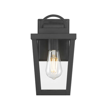 Millennium Lighting Brenwick 1Lt 11" Outdoor Wall Sconce, Black