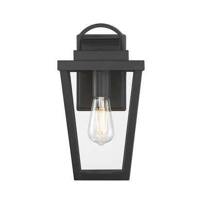 Millennium Lighting Brenwick 1Lt 13" Outdoor Wall Sconce, Black