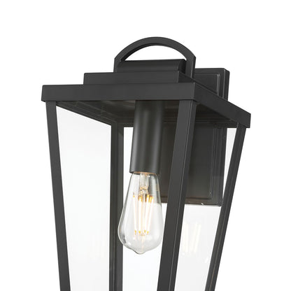 Millennium Lighting Brenwick 1Lt 15" Outdoor Wall Sconce, Black
