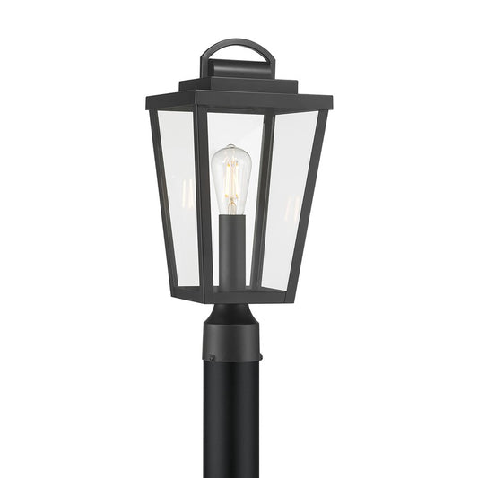 Millennium Lighting Brenwick 1Lt Outdoor Post Light, Coated Black - 68401-PBK