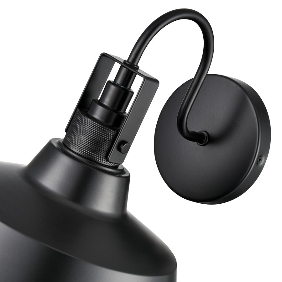 Millennium Lighting Axell 1Lt 10" Outdoor Wall Sconce, Black