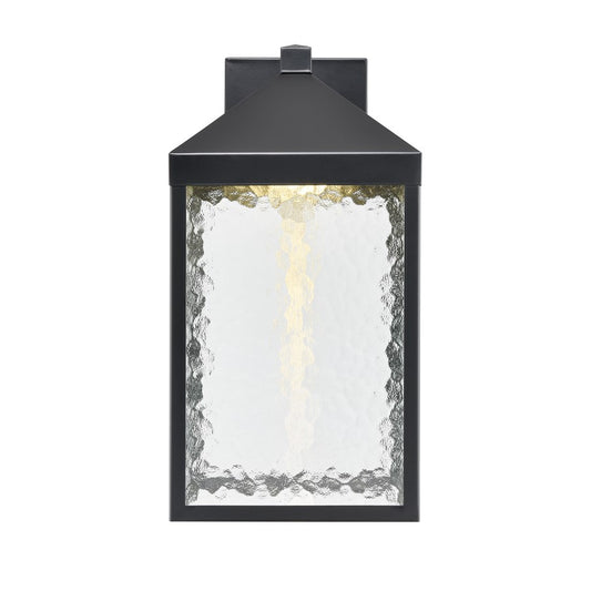 Millennium Lighting Aaron 18" Outdoor Wall Sconce, Black/Clear - 72201-PBK