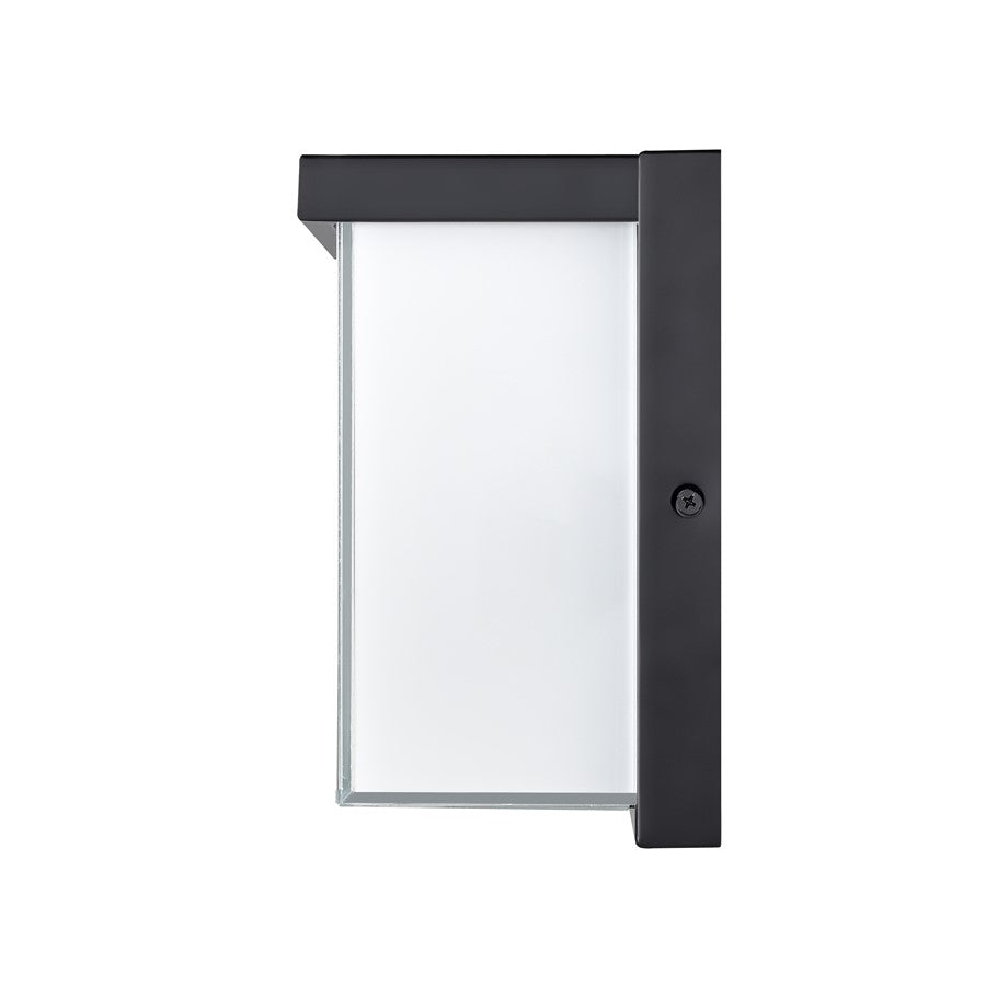 Millennium Lighting Sommar 8" Outdoor LED Wall Sconce, Black/White