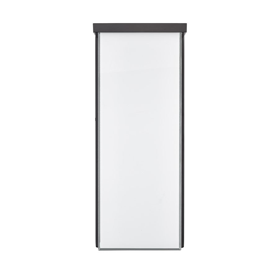 Millennium Lighting Sommar Outdoor LED Wall Sconce, Black/White - 74301-PBK