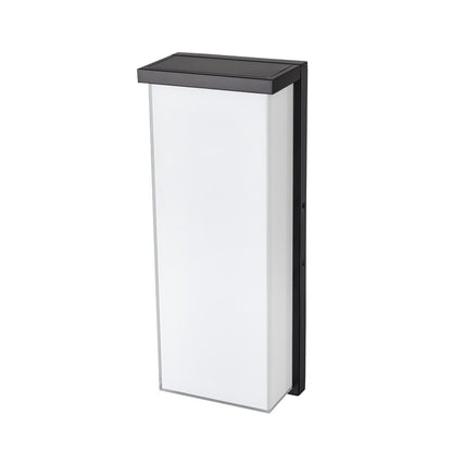 Millennium Lighting Sommar Outdoor LED Wall Sconce, Black/White