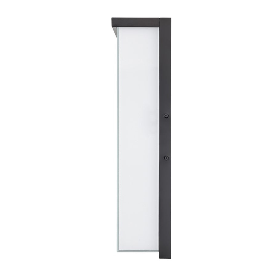 Millennium Lighting Sommar Outdoor LED Wall Sconce, Black/White