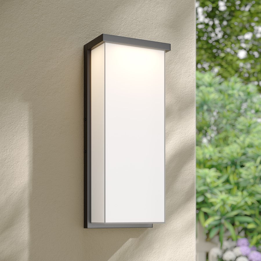 Millennium Lighting Sommar Outdoor LED Wall Sconce, Black/White