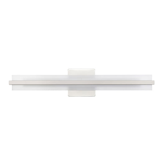 Millennium Lighting Troy Selectable 24" LED Vanity Light, Nickel/White - 7501-BN