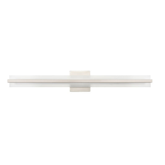 Millennium Lighting Troy Selectable 32" LED Vanity Light, Nickel/White - 7551-BN