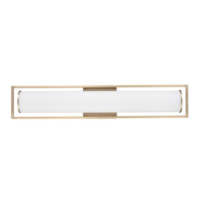 Millennium Lighting Teylor Selectable 24" LED Vanity Light, Gold/White - 7601-MG