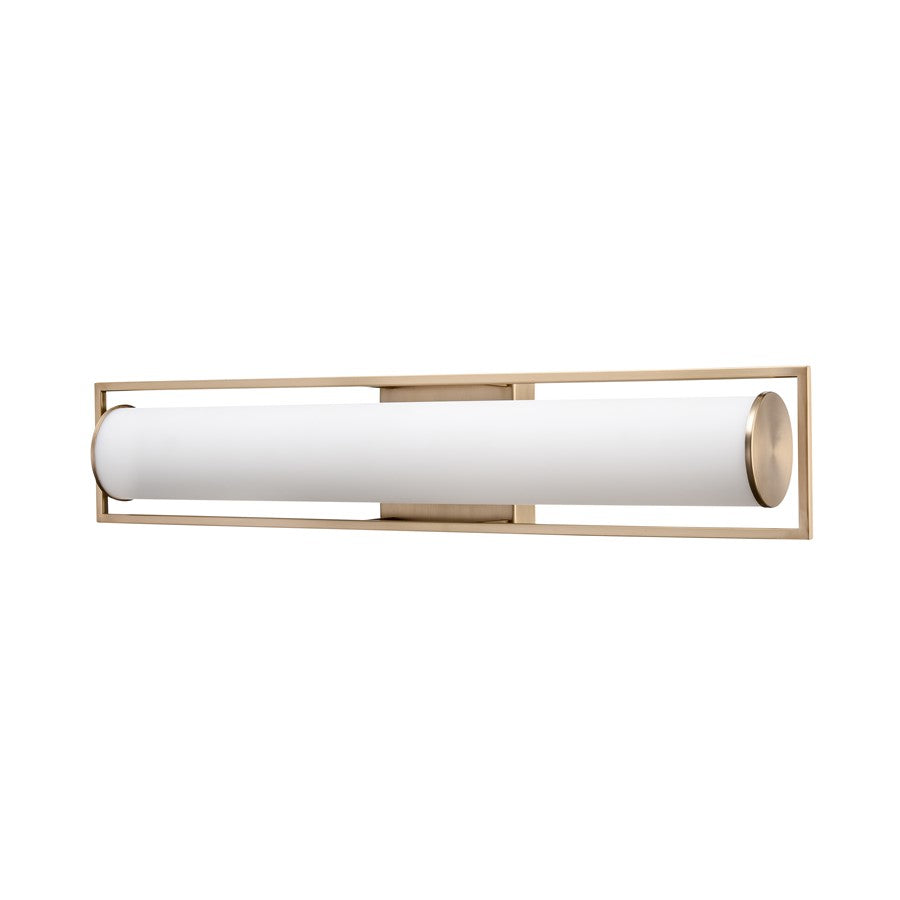 Millennium Lighting Teylor Selectable 24" LED Vanity Light, Gold/White