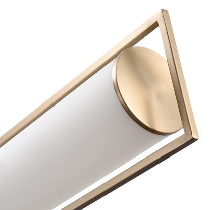 Millennium Lighting Teylor Selectable 32" LED Vanity Light, Gold/White