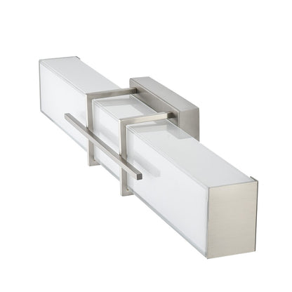 Millennium Tocco Selectable 24" LED Vanity Light, Nickel/White