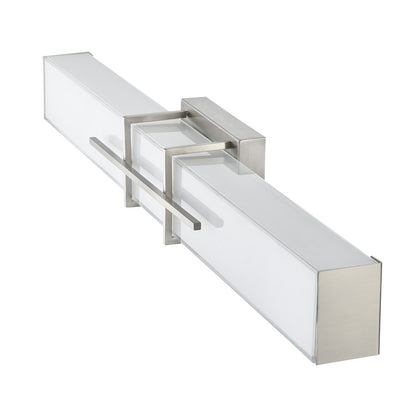 Millennium Tocco Selectable 32" LED Vanity Light, Nickel/White
