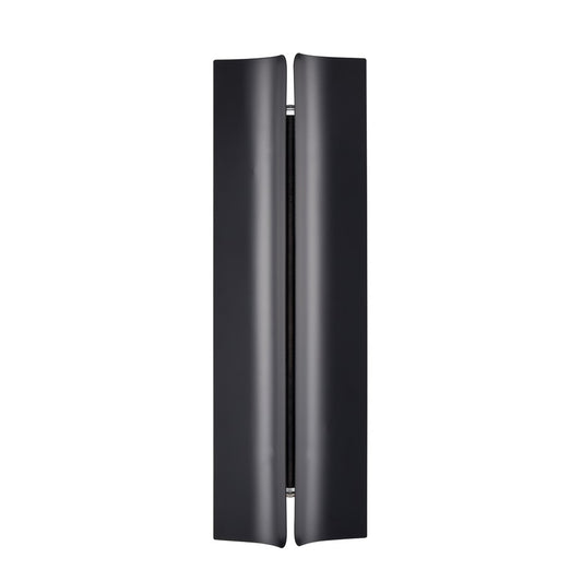Millennium Lighting 16" Outdoor LED Wall Sconce, Black - 78001-PBK