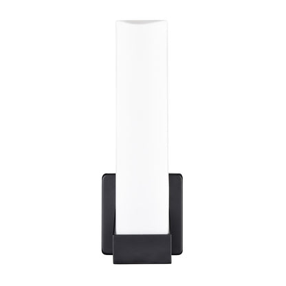 Millennium Selectable 13" LED Outdoor Wall Sconce/Square, Black/White - 79001-MB