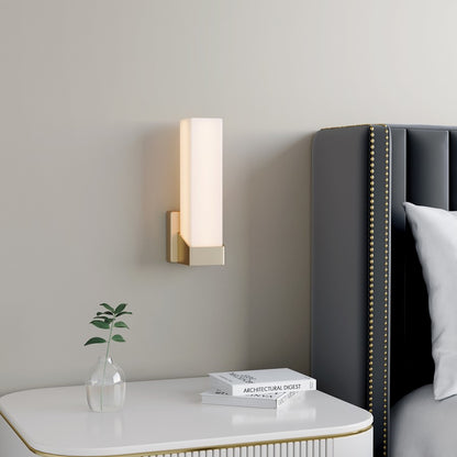 Millennium Selectable LED Outdoor Wall Sconce, Gold/White