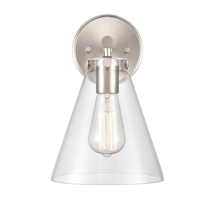 Millennium Lighting Aliza 1 Light Wall Sconce, Brushed Nickel - 8121-BN