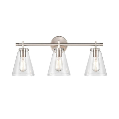 Millennium Lighting Aliza 3Lt Vanity, Brushed Nickel - 8123-BN
