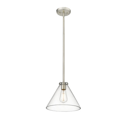 Millennium Lighting Aliza 1Lt Pendant, Brushed Nickel