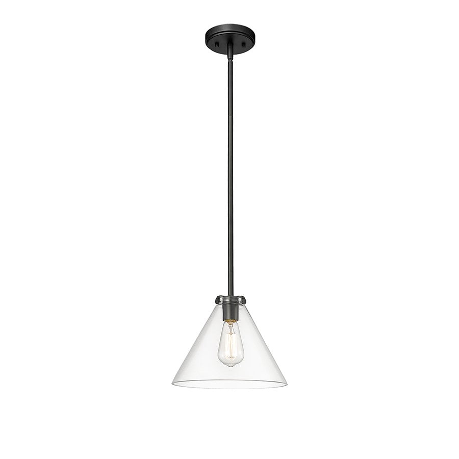 Millennium Lighting Aliza 1Lt Pendant, Black